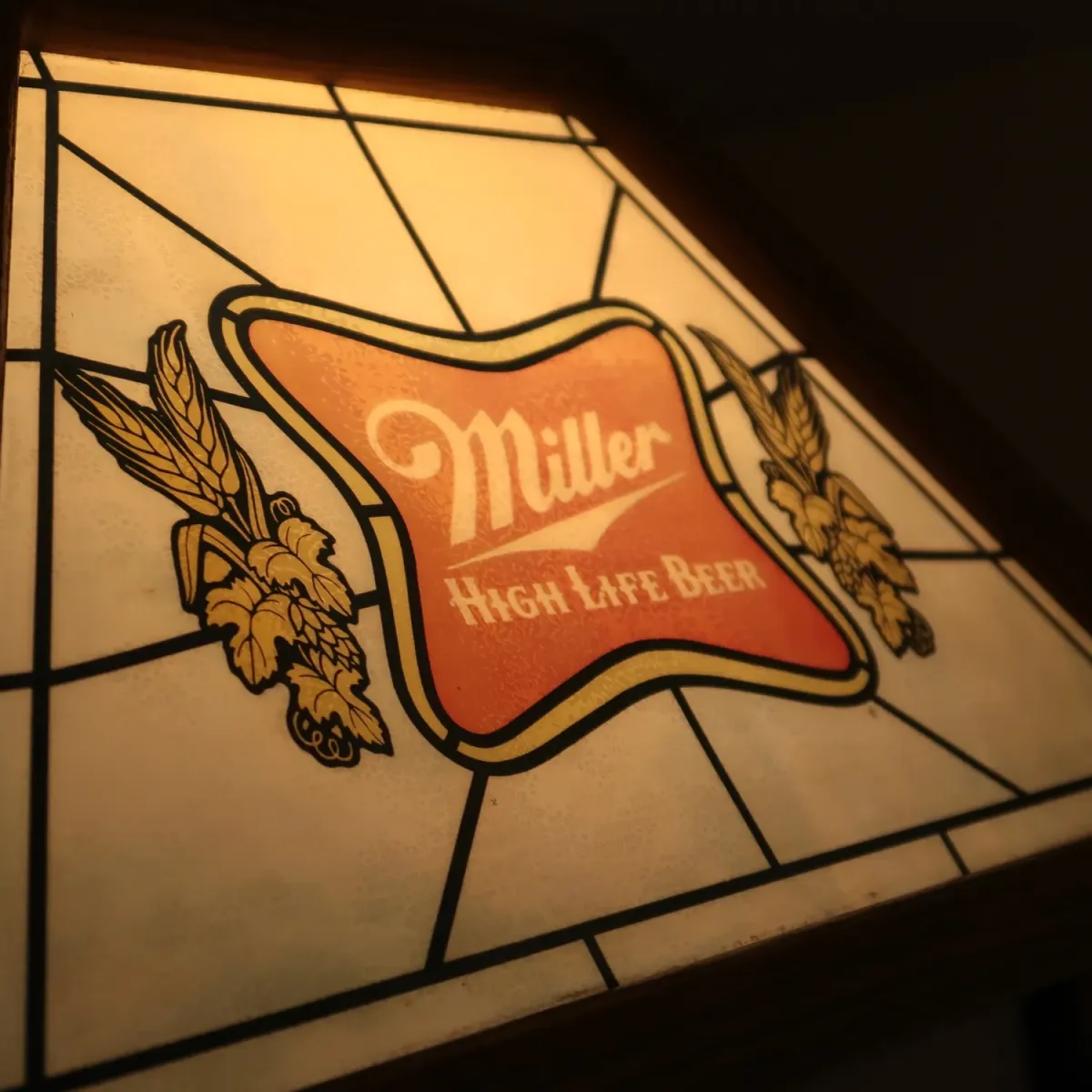 Miller HIGH LIFE ビンテージ プールランプ