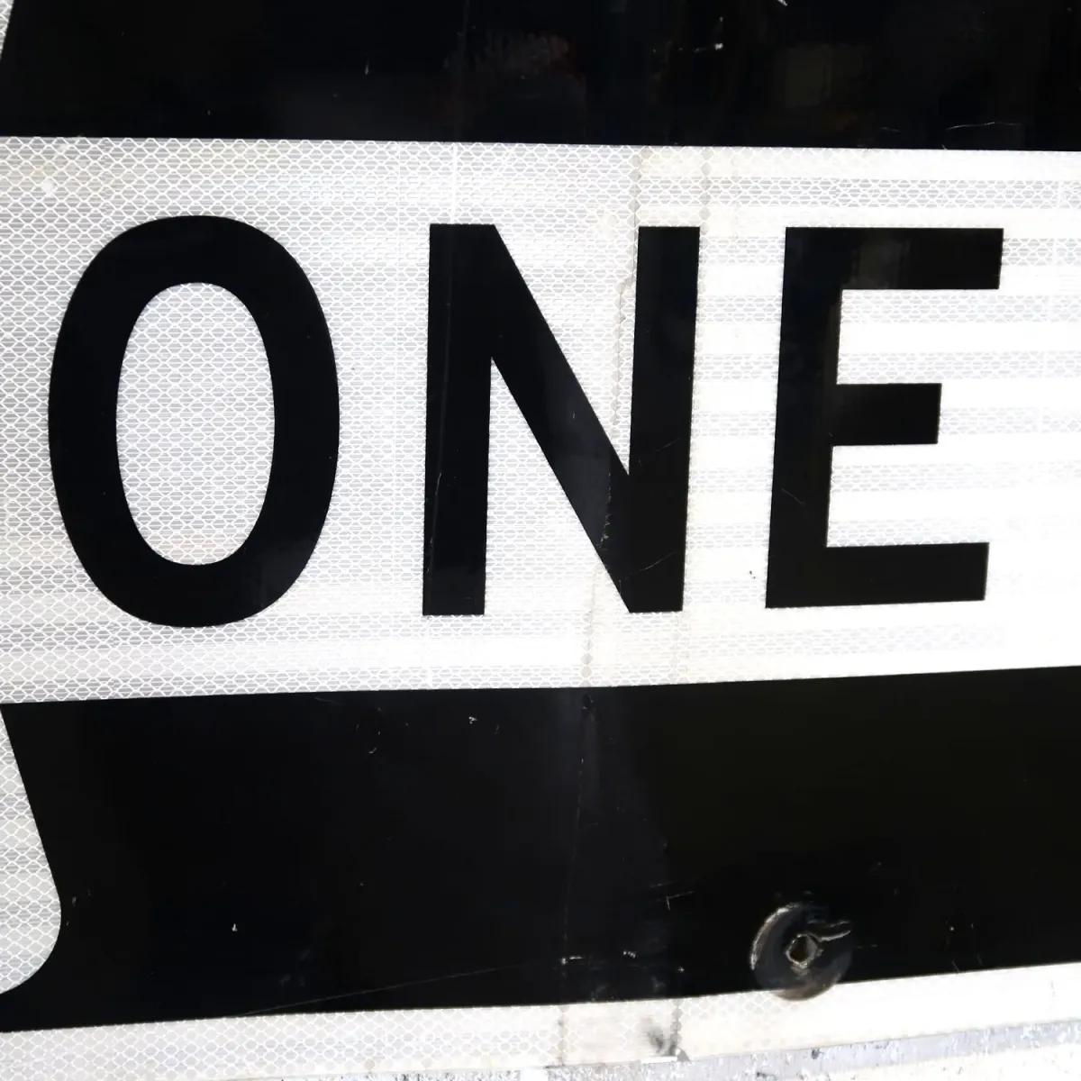 ONE WAY 大型ロードサイン