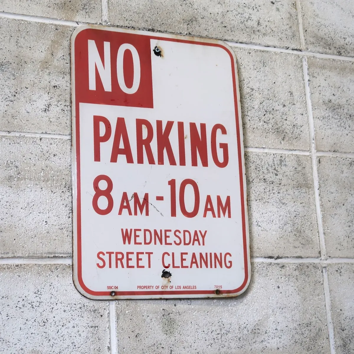 NO PARKING ロードサイン ホーロー