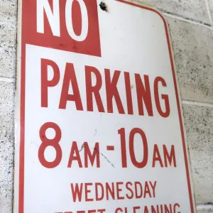 NO PARKING ロードサイン ホーロー