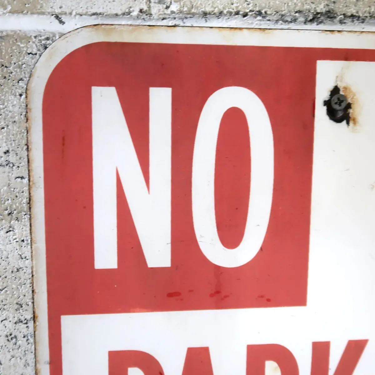 NO PARKING ロードサイン ホーロー