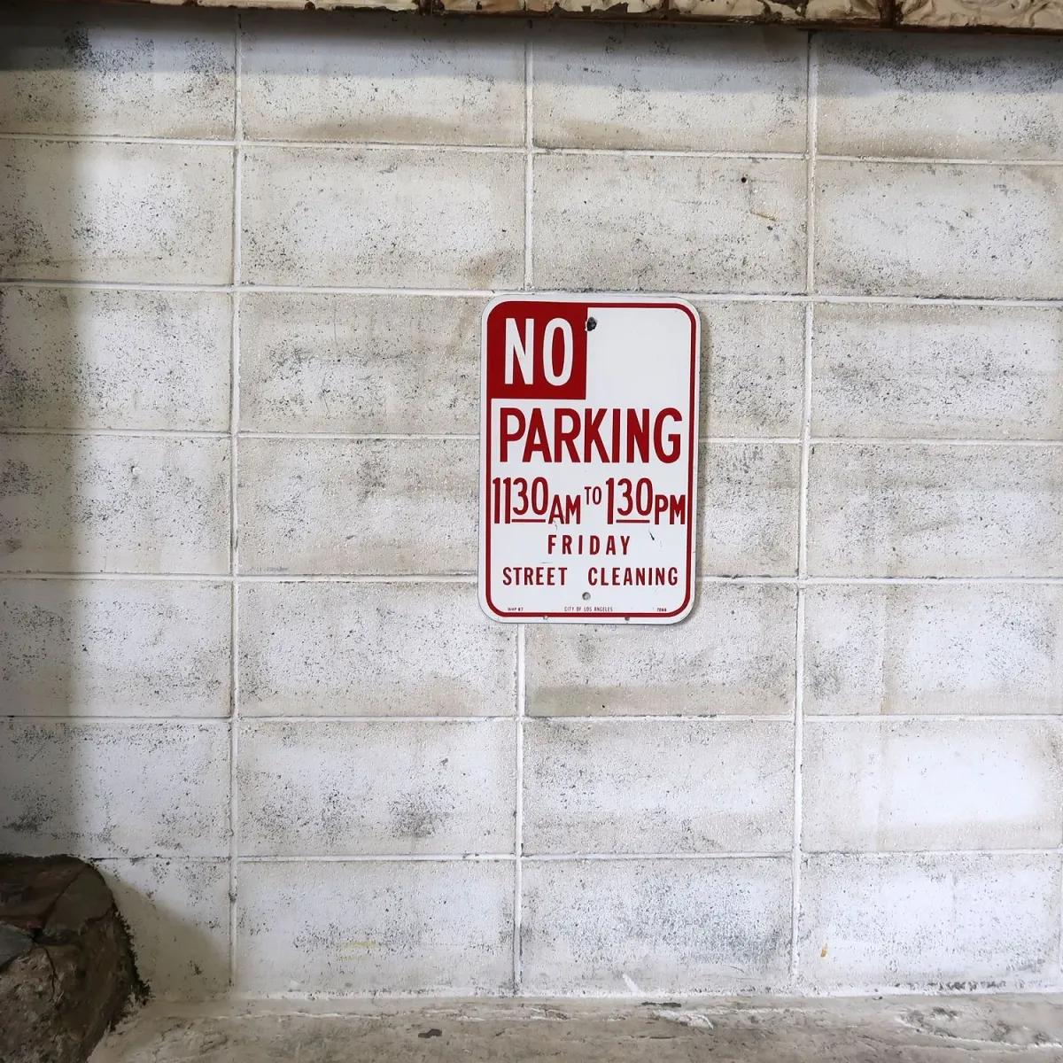 NO PARKING ロードサイン ホーロー