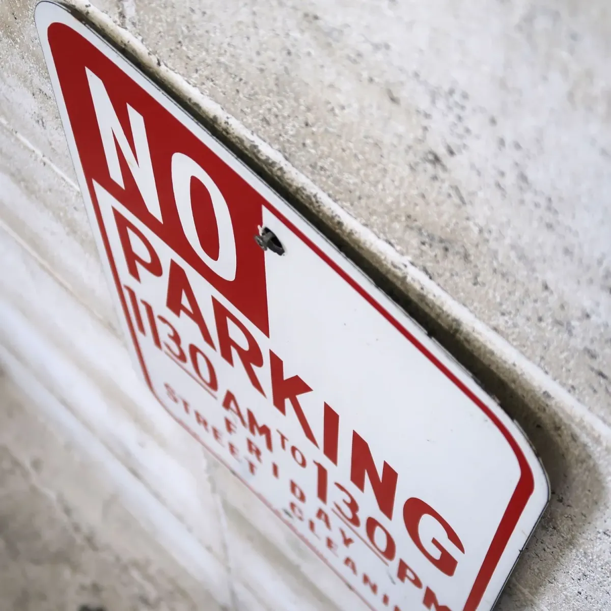 NO PARKING ロードサイン ホーロー