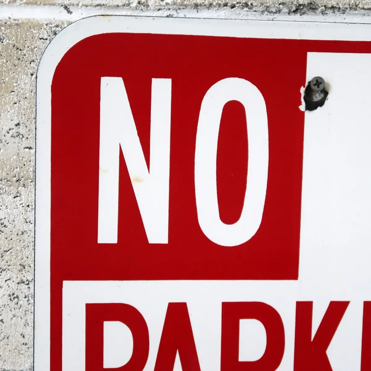 NO PARKING ロードサイン ホーロー