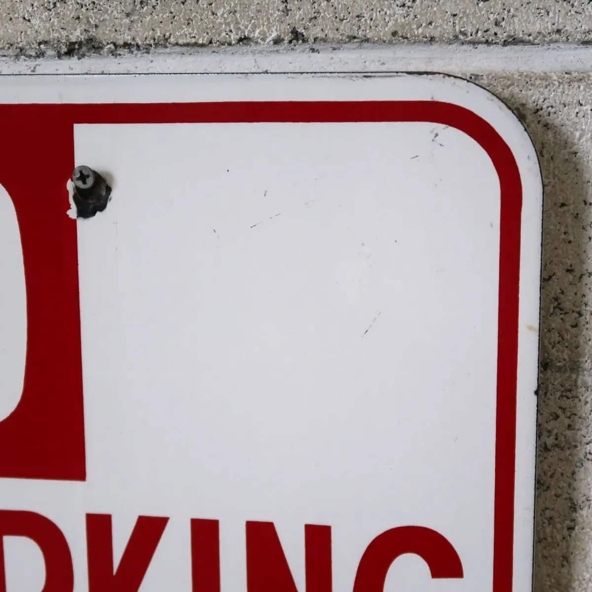 NO PARKING ロードサイン ホーロー