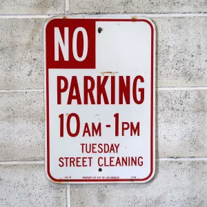 NO PARKING ロードサイン ホーロー