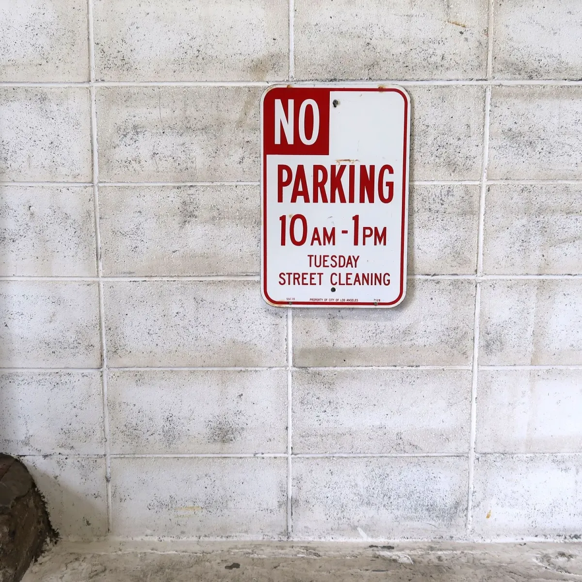 NO PARKING ロードサイン ホーロー