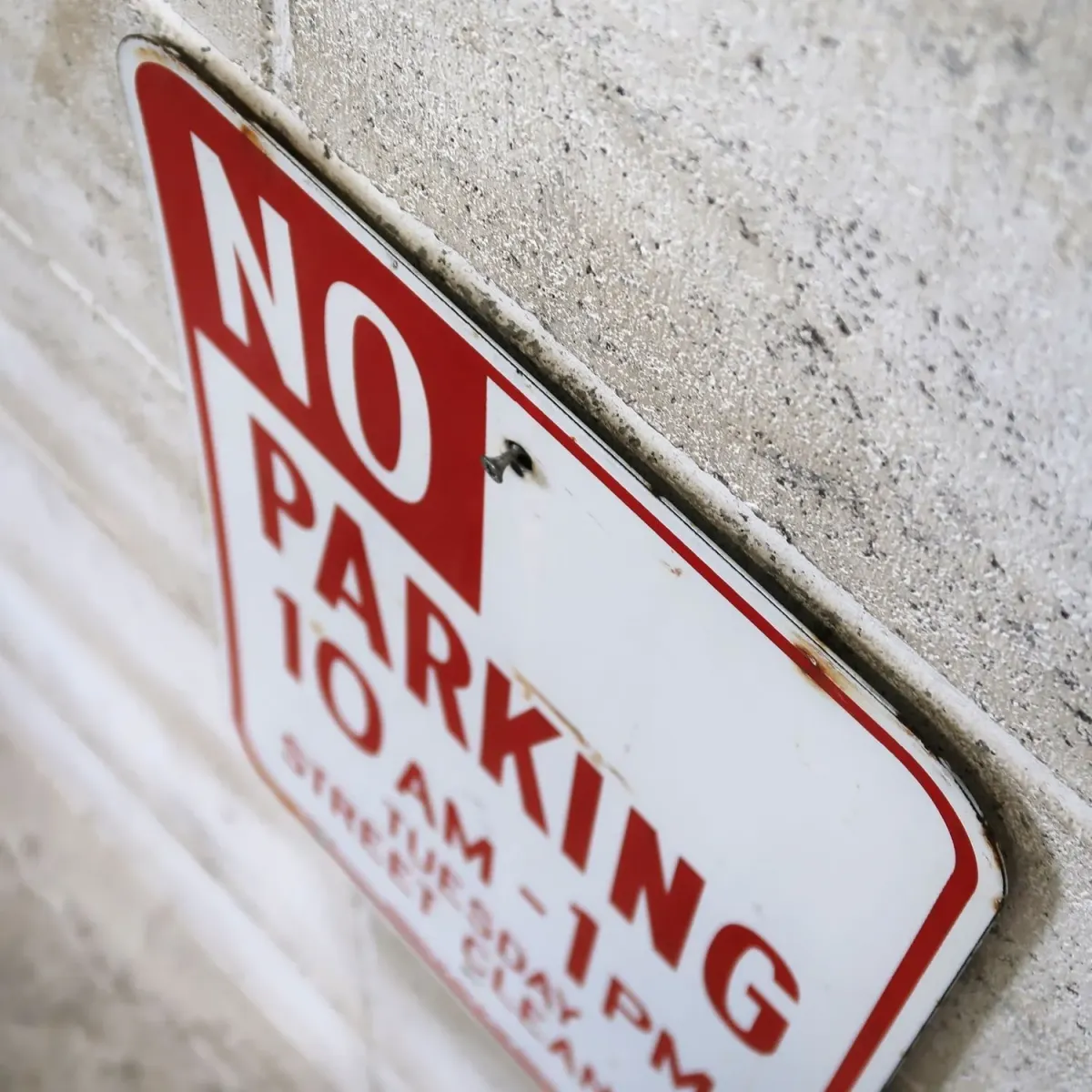 NO PARKING ロードサイン ホーロー