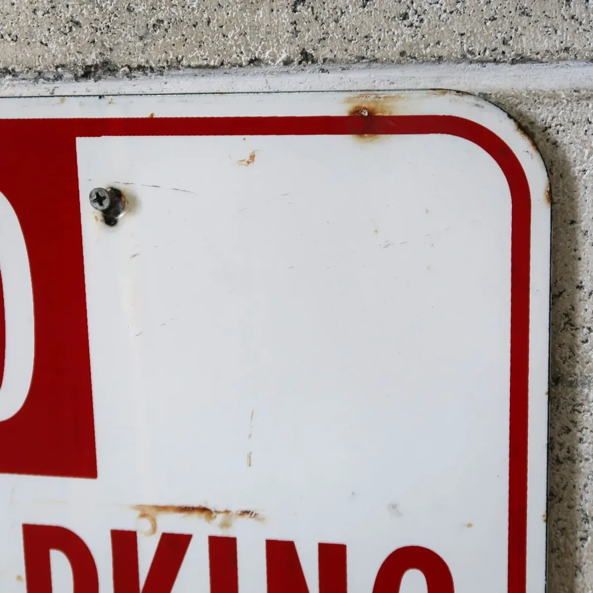 NO PARKING ロードサイン ホーロー