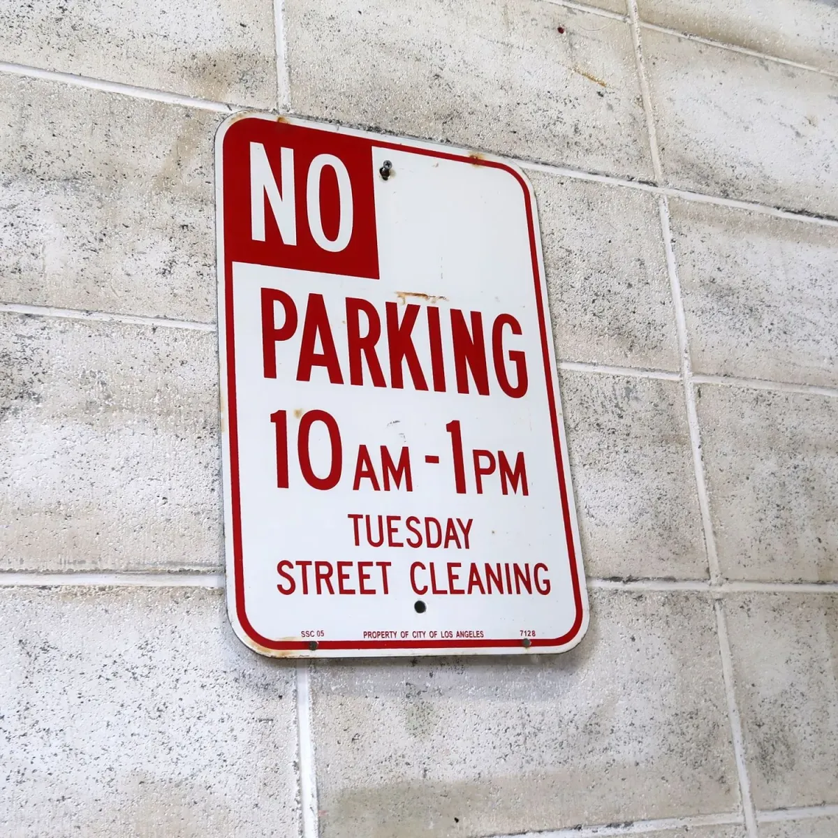 NO PARKING ロードサイン ホーロー