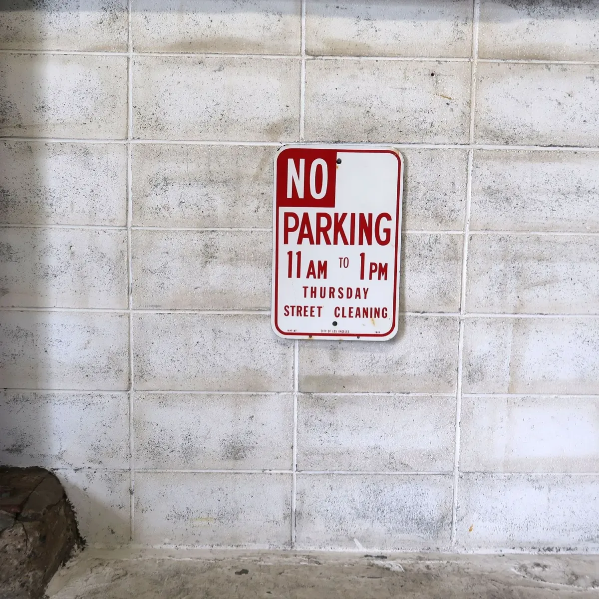 NO PARKING ロードサイン ホーロー