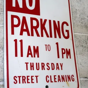 NO PARKING ロードサイン ホーロー