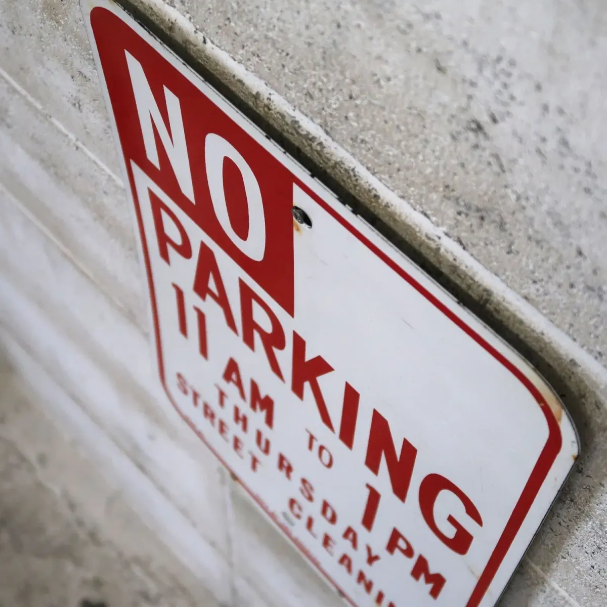 NO PARKING ロードサイン ホーロー