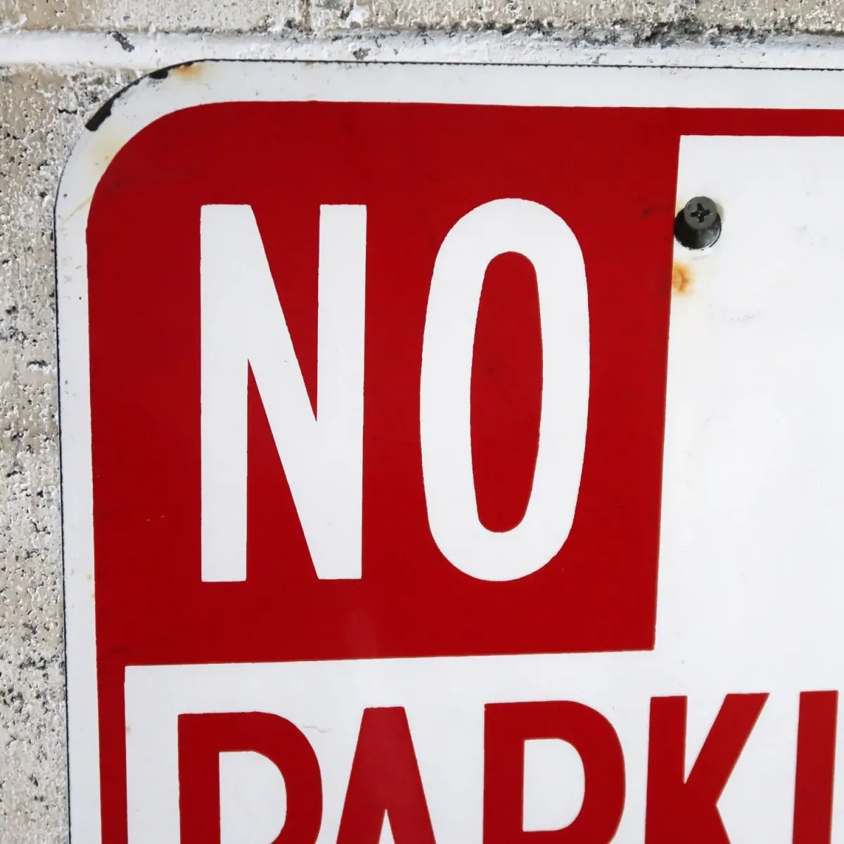 NO PARKING ロードサイン ホーロー