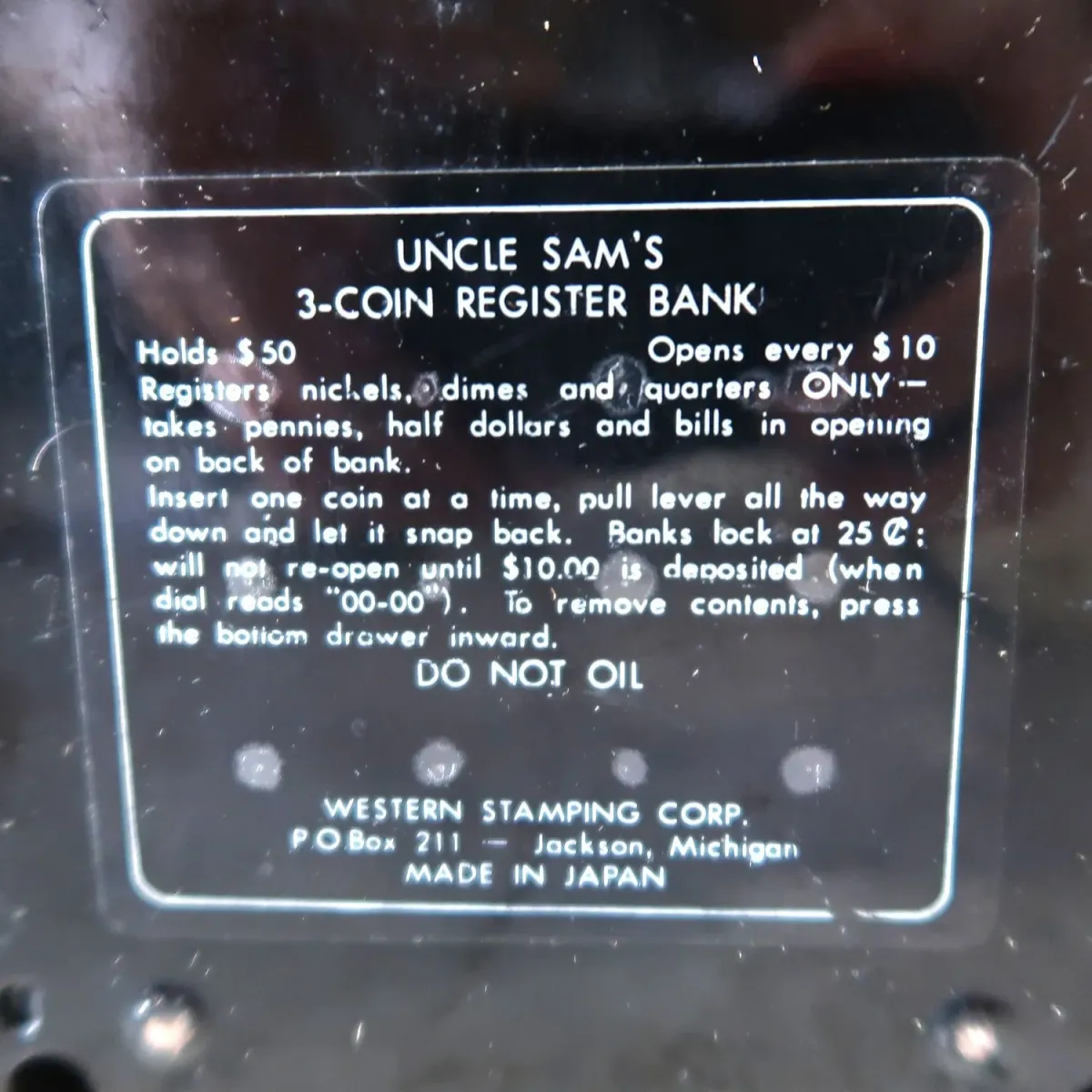 UNCLE SAM`S ビンテージ 貯金箱