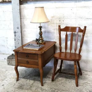 BASSETT FURNITURE アンティーク サイドテーブル
