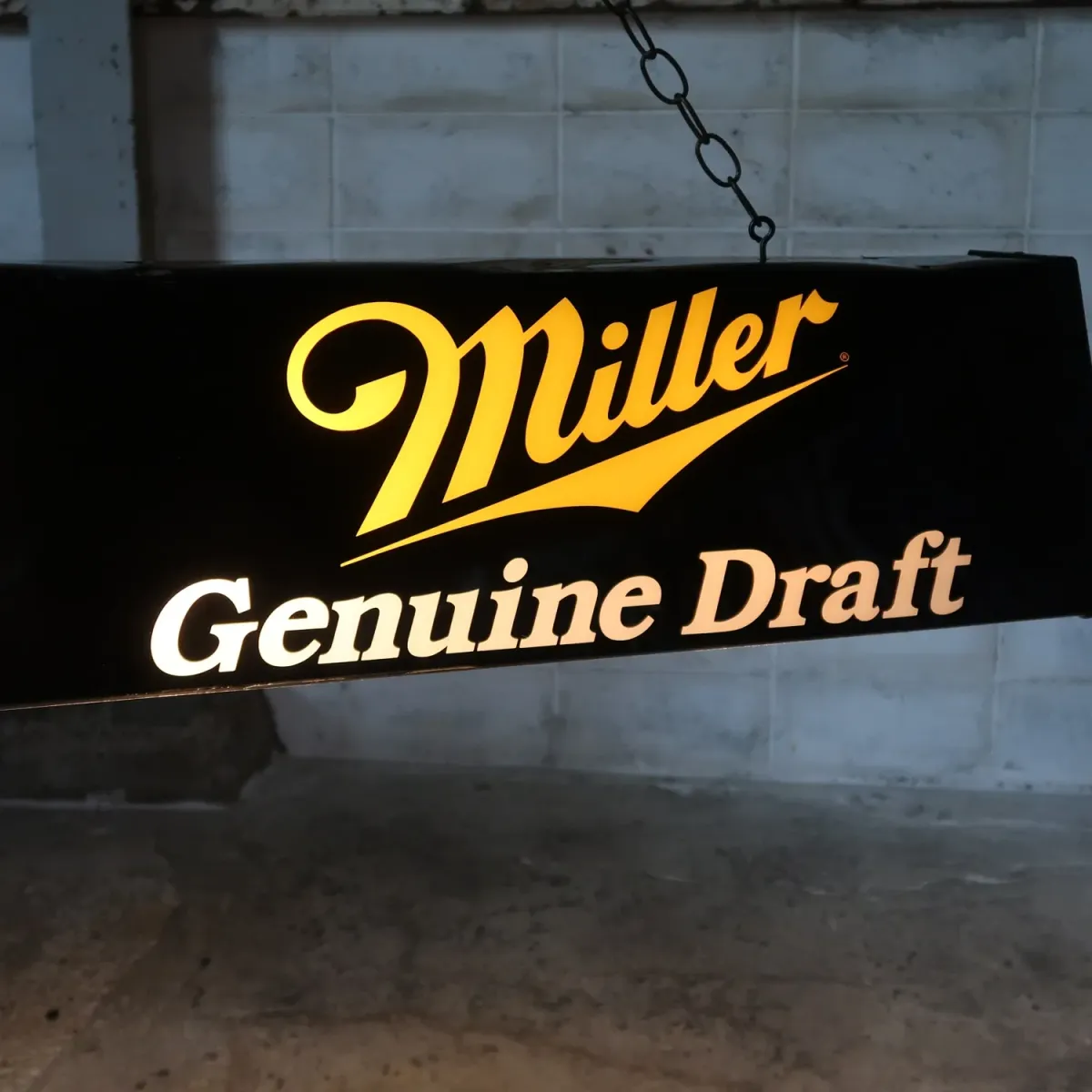 Miller Beer ビンテージ プールランプ