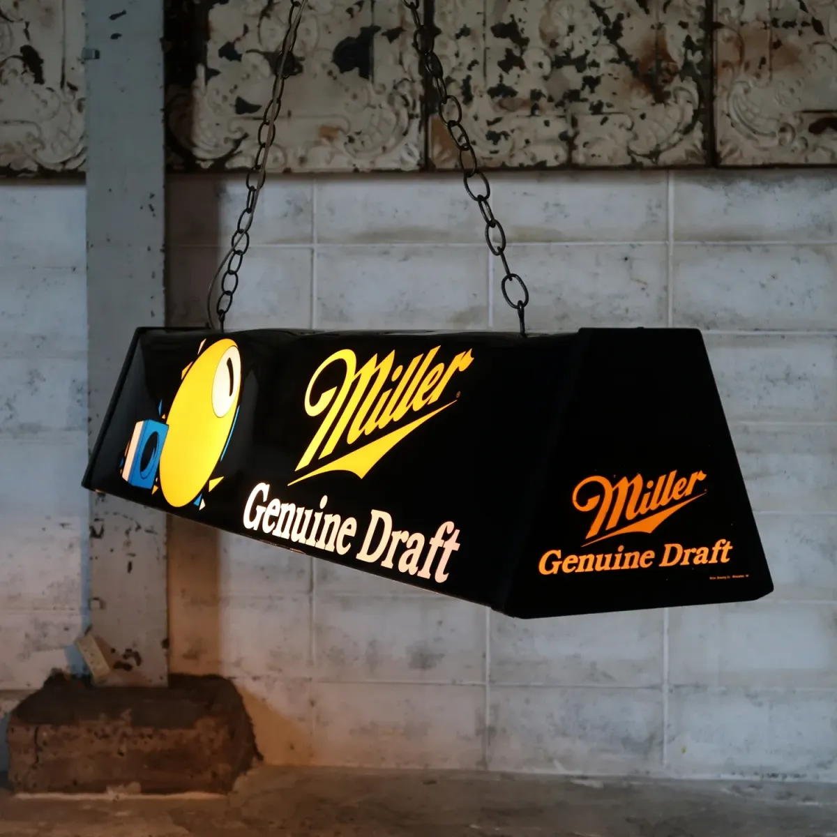 Miller Beer ビンテージ プールランプ