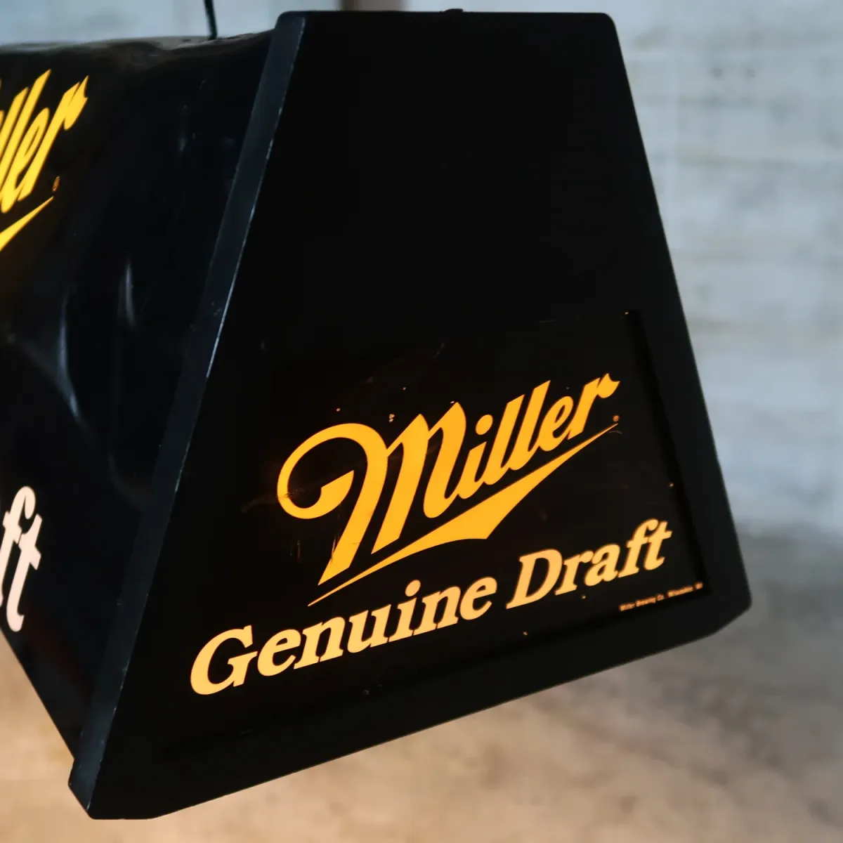 Miller Beer ビンテージ プールランプ