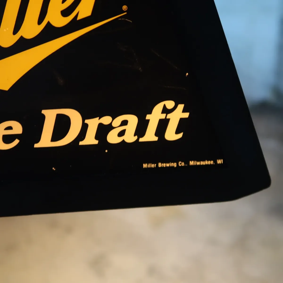 Miller Beer ビンテージ プールランプ
