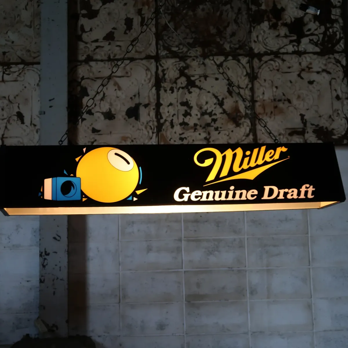 Miller Beer ビンテージ プールランプ