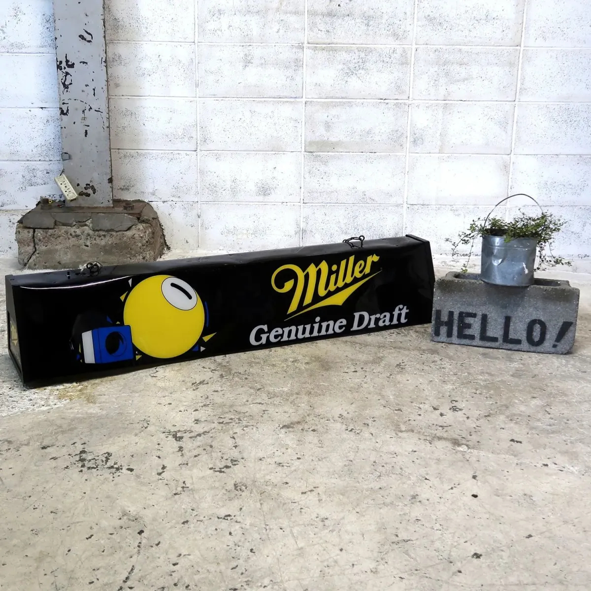 Miller Beer ビンテージ プールランプ