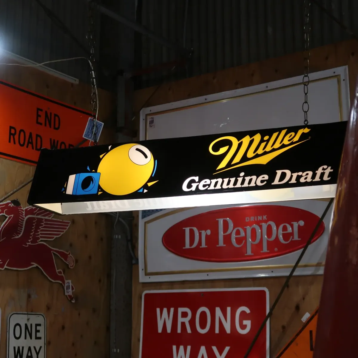 Miller Beer ビンテージ プールランプ