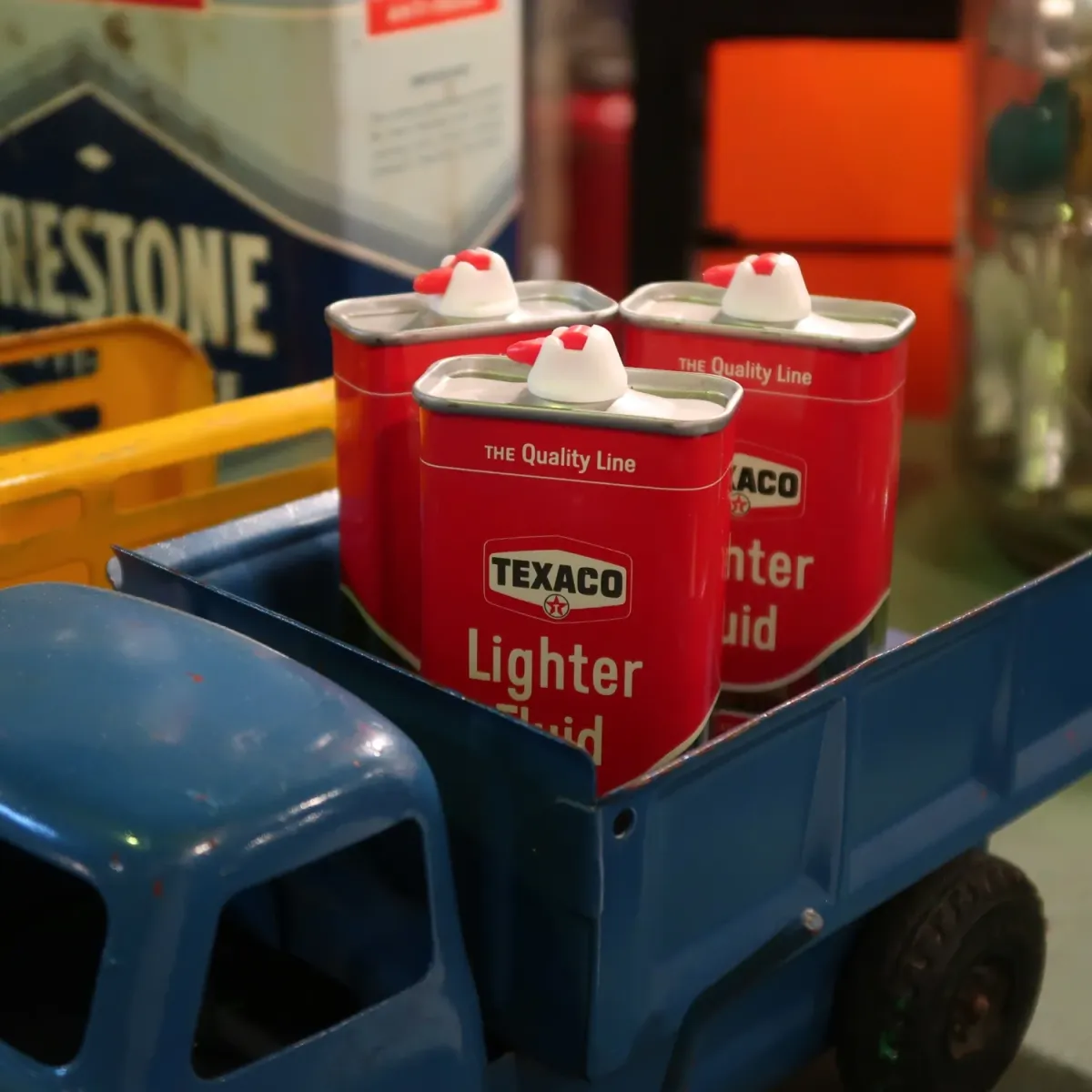 デッドストック TEXACO ビンテージ ミニオイル缶