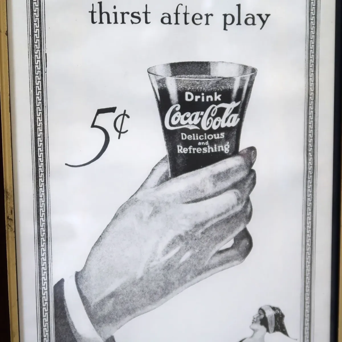 60‘s コカコーラ ビンテージ 広告 額装