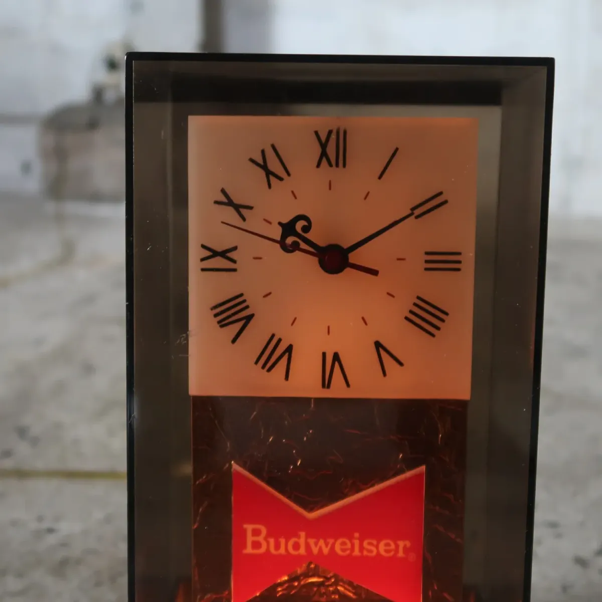 Budweiser ビンテージ ライトクロック