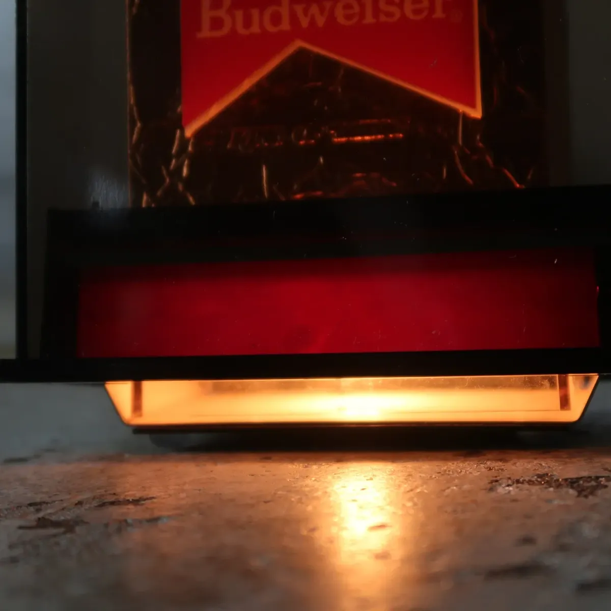 Budweiser ビンテージ ライトクロック