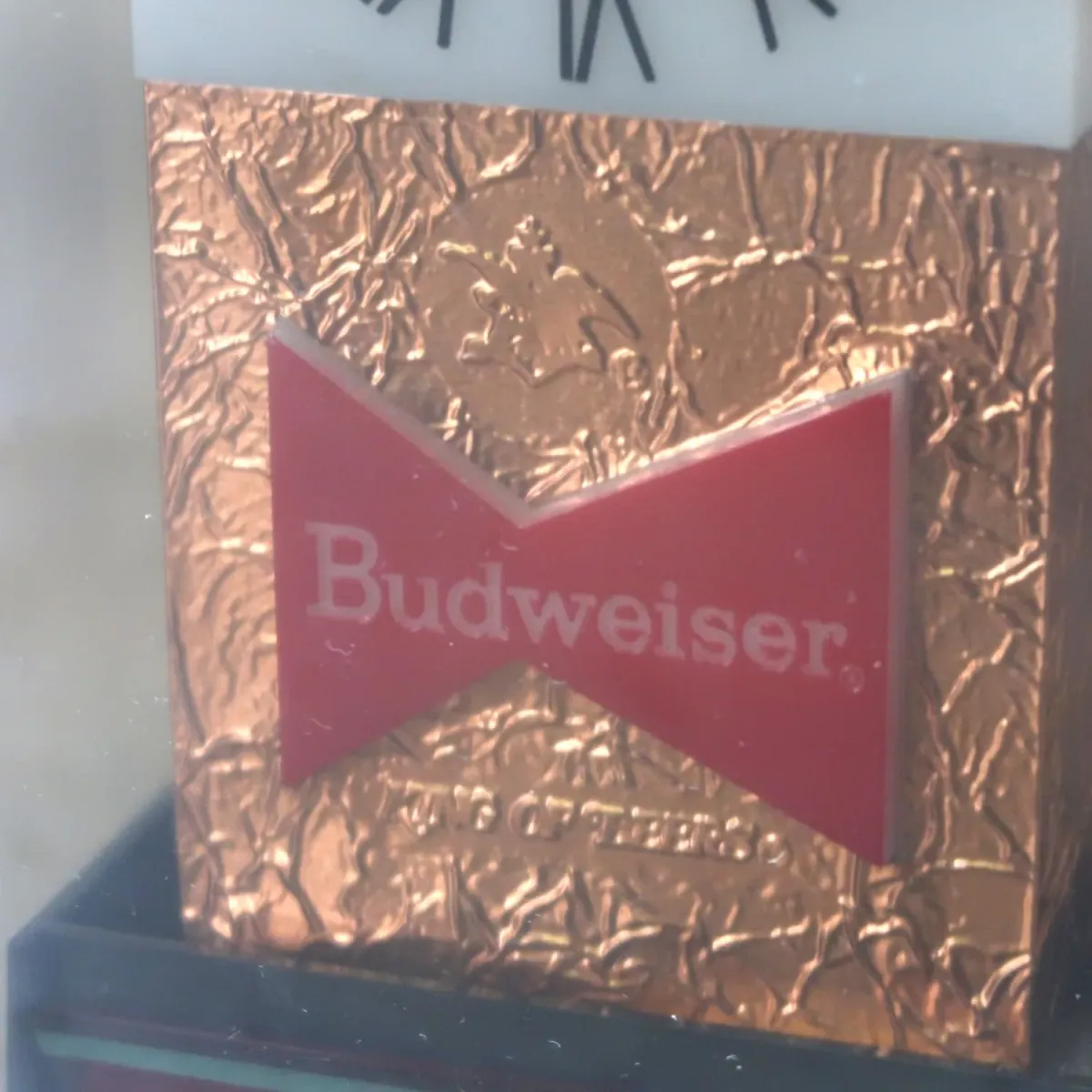 Budweiser ビンテージ ライトクロック