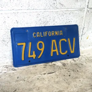 CALIFORNIA ビンテージ ナンバープレート