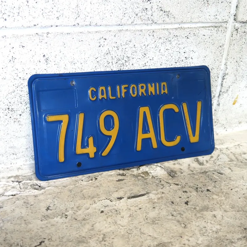 CALIFORNIA ビンテージ ナンバープレート