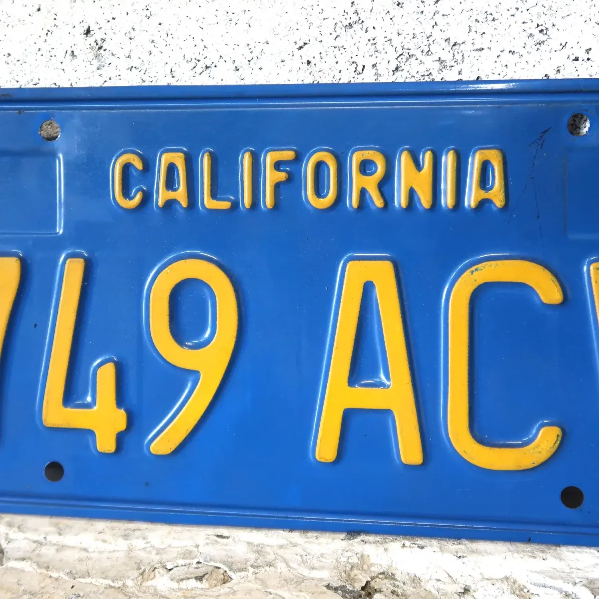 CALIFORNIA ビンテージ ナンバープレート