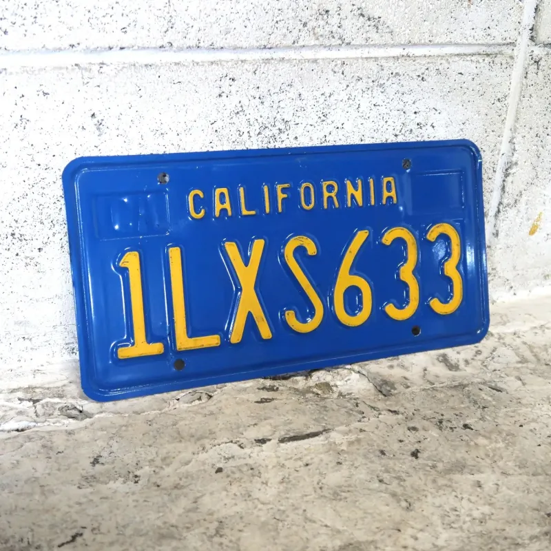 CALIFORNIA ビンテージ ナンバープレート