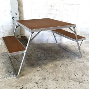 ビンテージ ピクニックテーブル&チェア