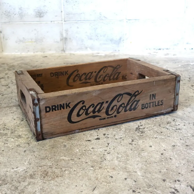 コカコーラ ビンテージ ウッドボックス