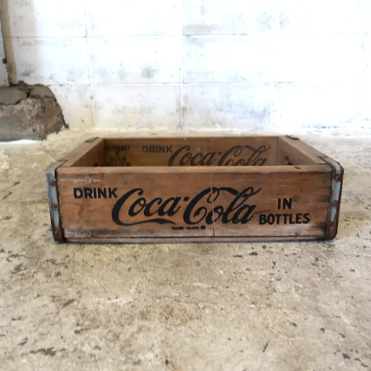 コカコーラ ビンテージ ウッドボックス
