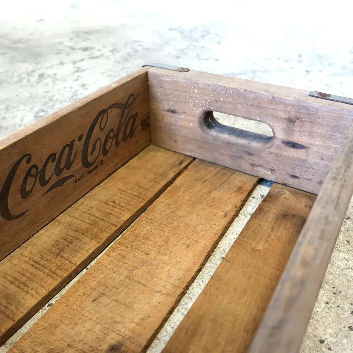 コカコーラ ビンテージ ウッドボックス