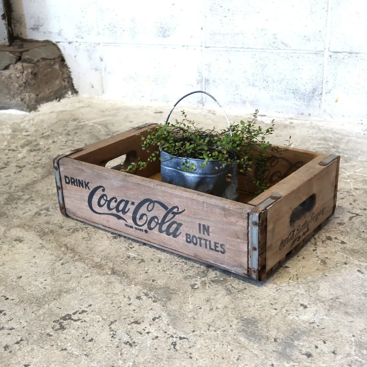 コカコーラ ビンテージ ウッドボックス