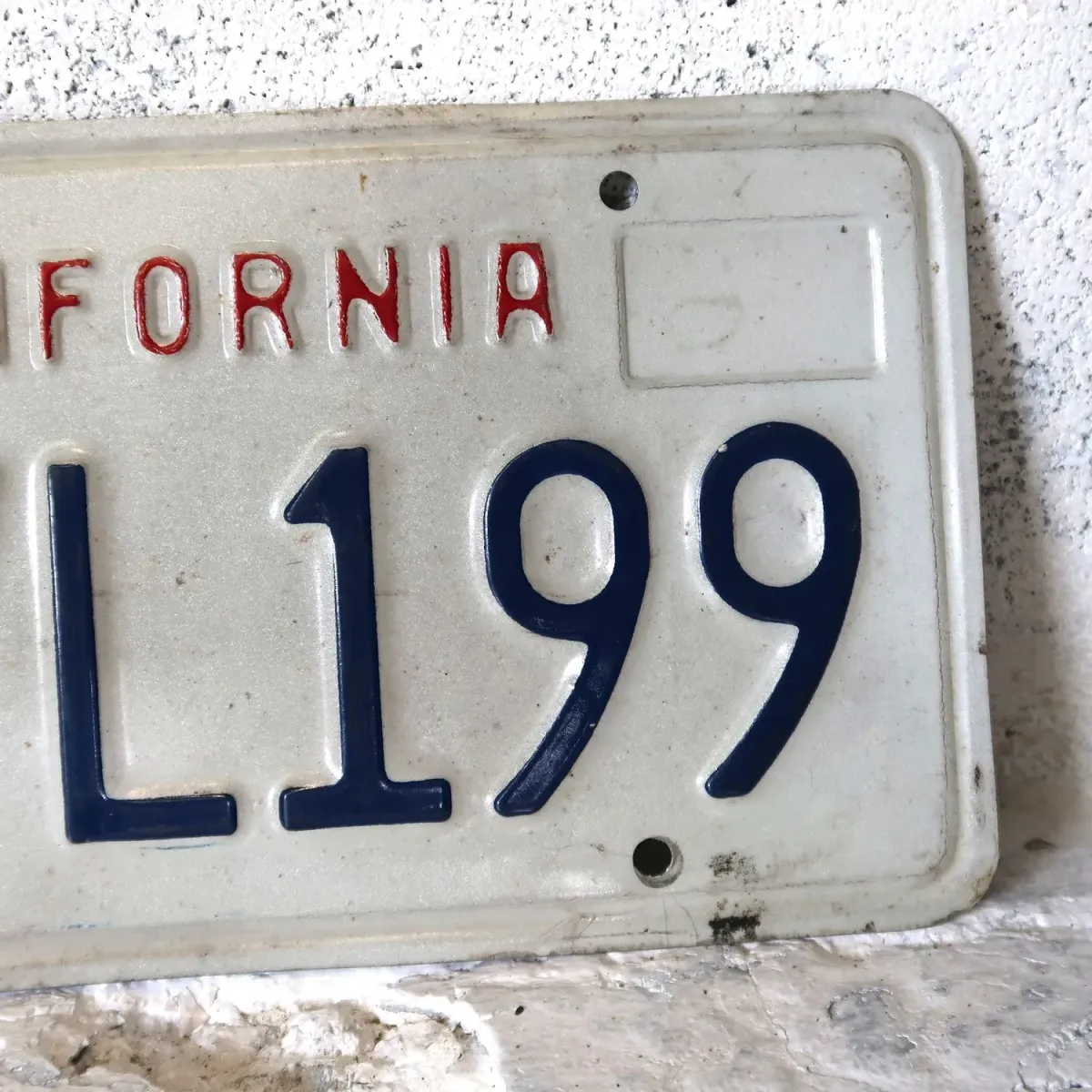 CALIFORNIA USEDナンバープレート