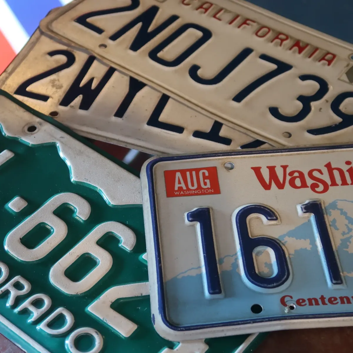 Washington USEDナンバープレート