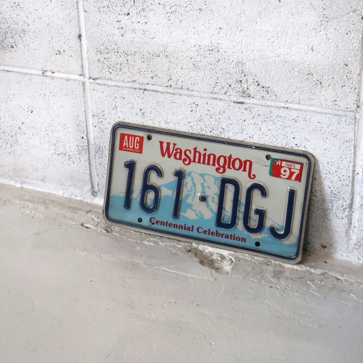 Washington USEDナンバープレート