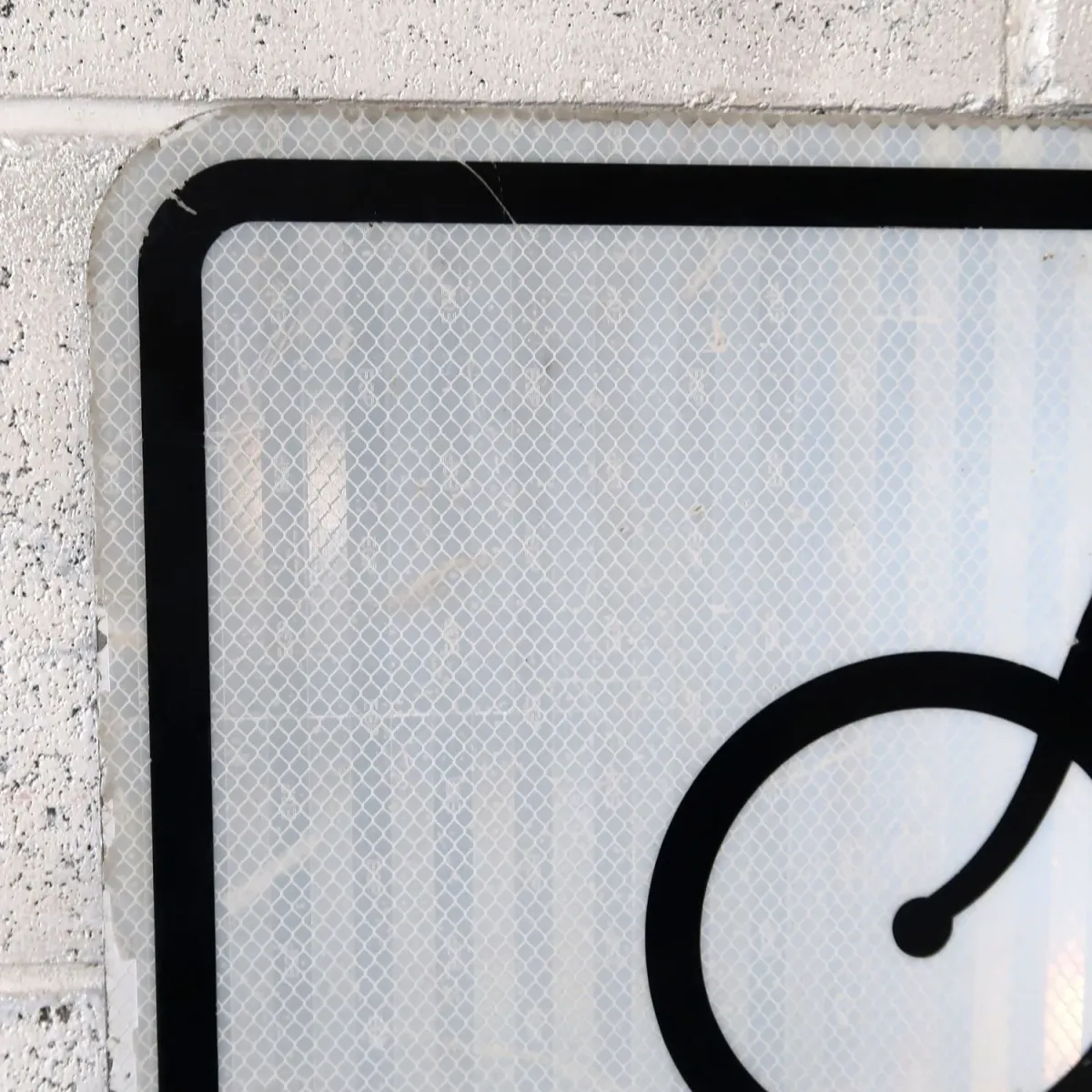 BIKE LANE ロードサイン