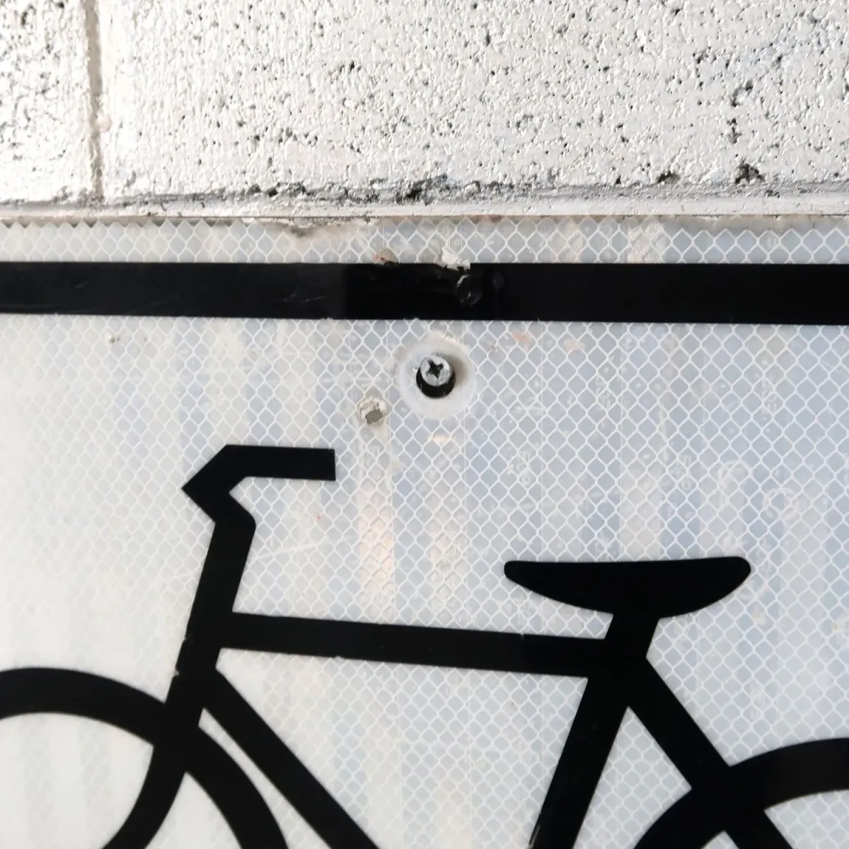 BIKE LANE ロードサイン