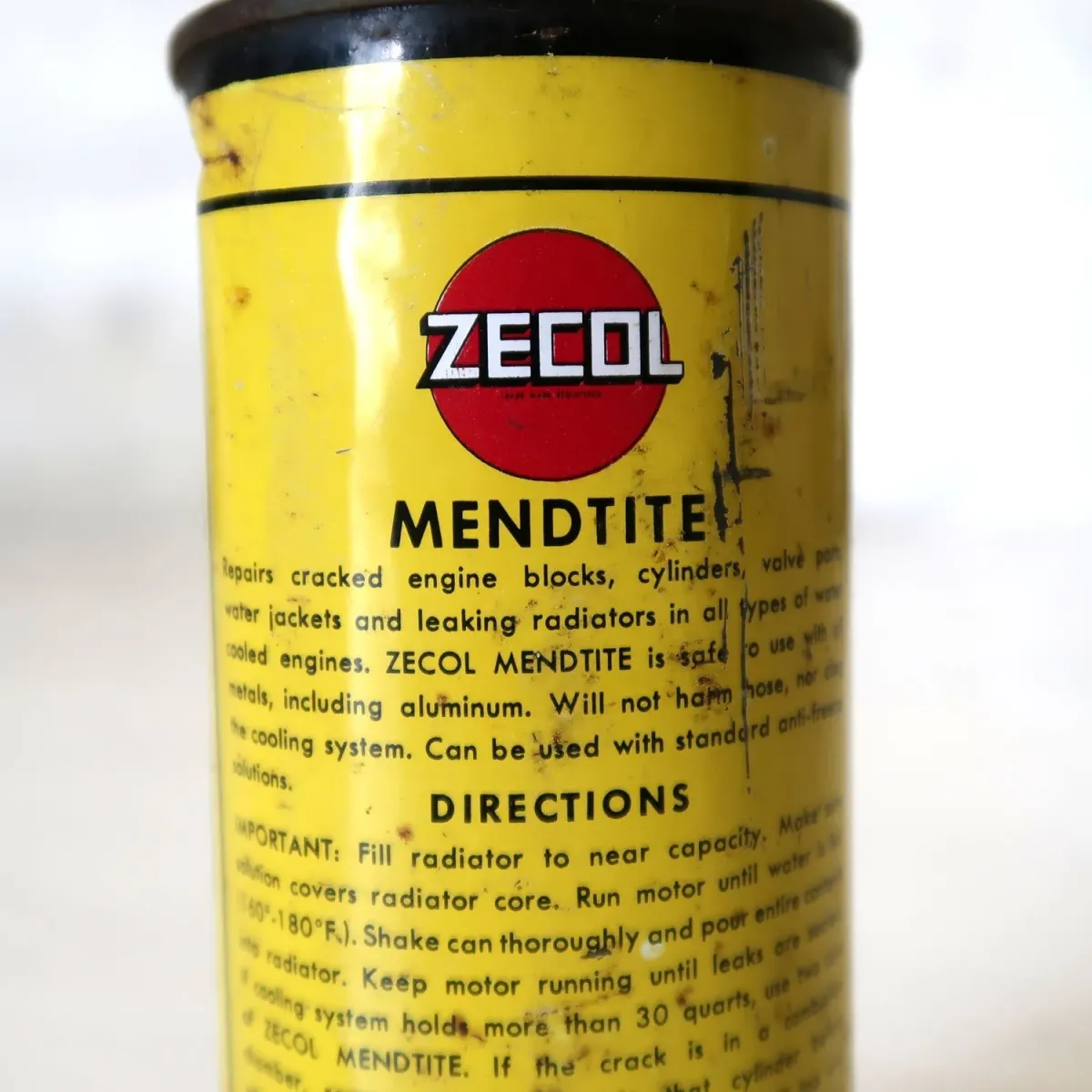 ZECOL ビンテージ オイル缶