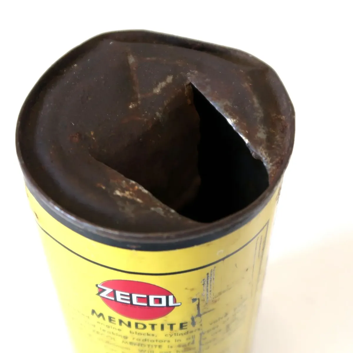 ZECOL ビンテージ オイル缶