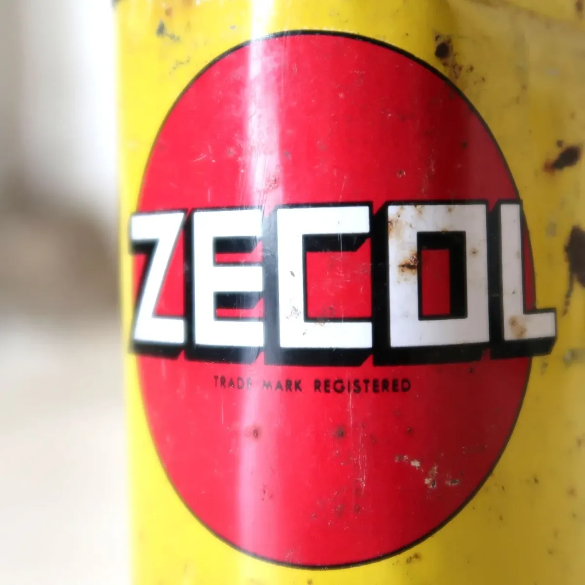 ZECOL ビンテージ オイル缶