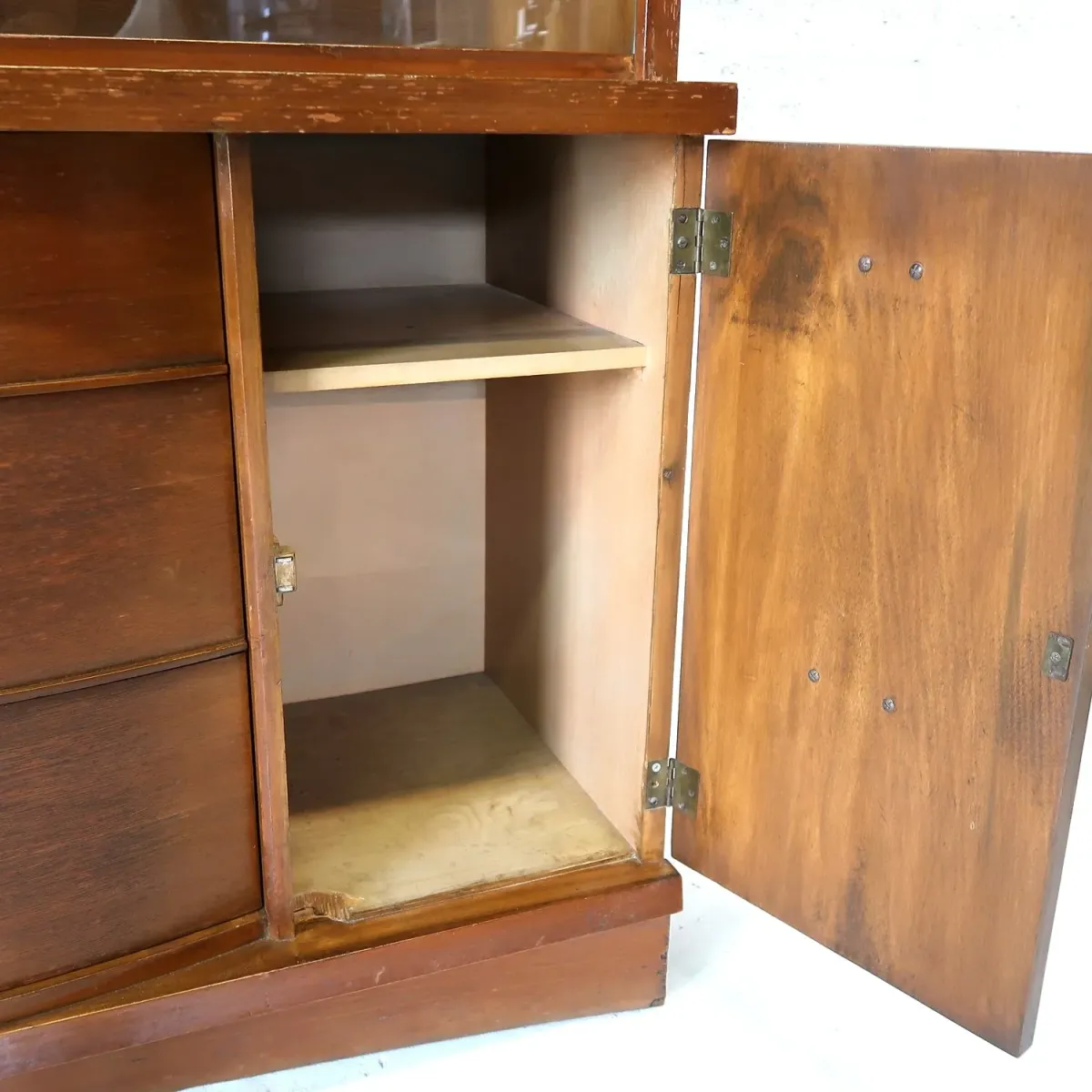 50's STANLEY FURNITURE アンティーク カップボード